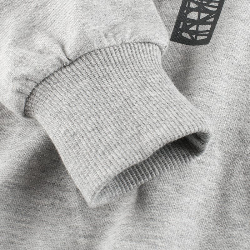 Boys Grey Long Sleeves Printed Sweatshirt Sweatshirts & Hoodies   