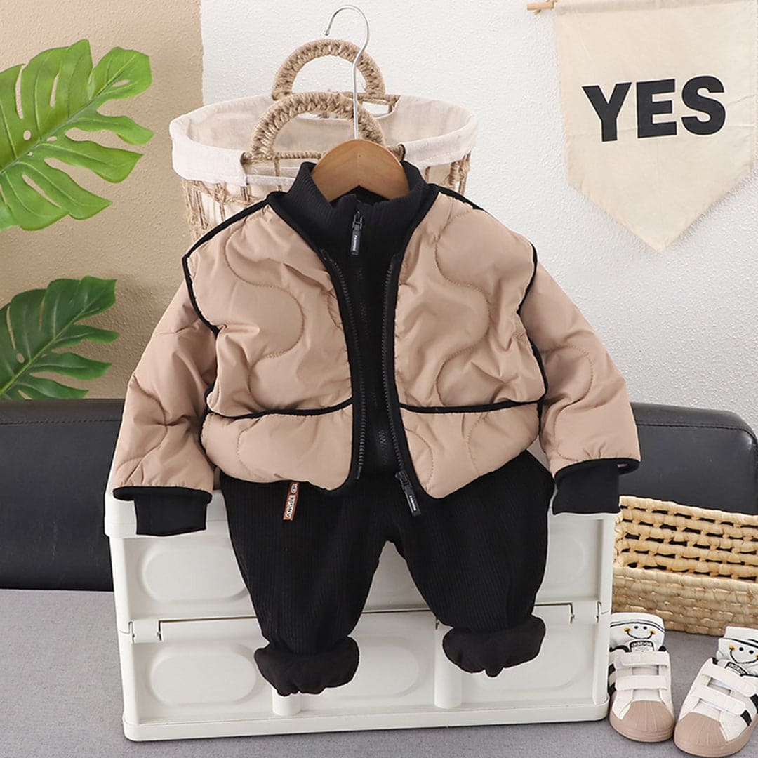 Boys 3 Piece Set Jacket & Joggers Set Sets   