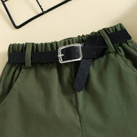 Girls Halter Top with Shorts Set Sets   