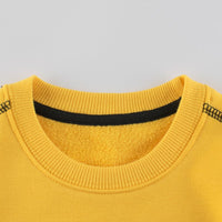 Boys Grey Long Sleeves Solid Sweatshirt Sweatshirts & Hoodies   