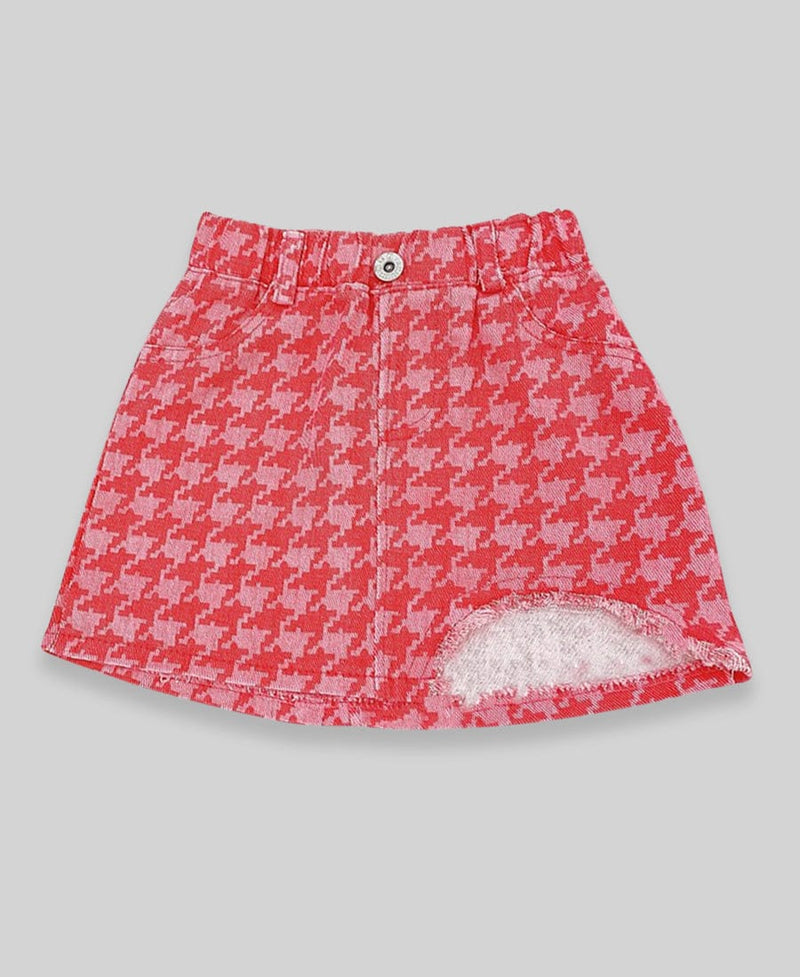 Girls Crop Top with Skirt Set Sets   