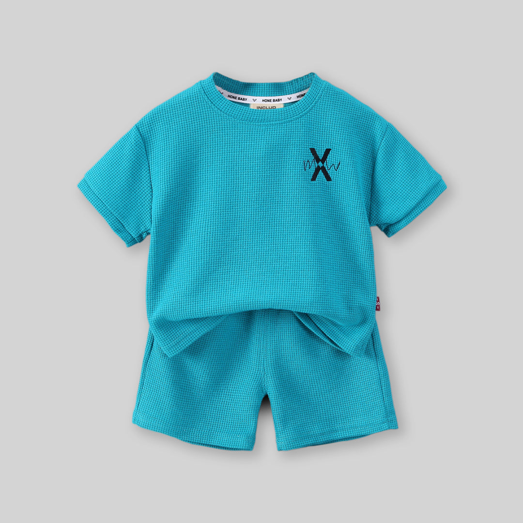 Boys Pique T-shirt with Shorts Set Sets   